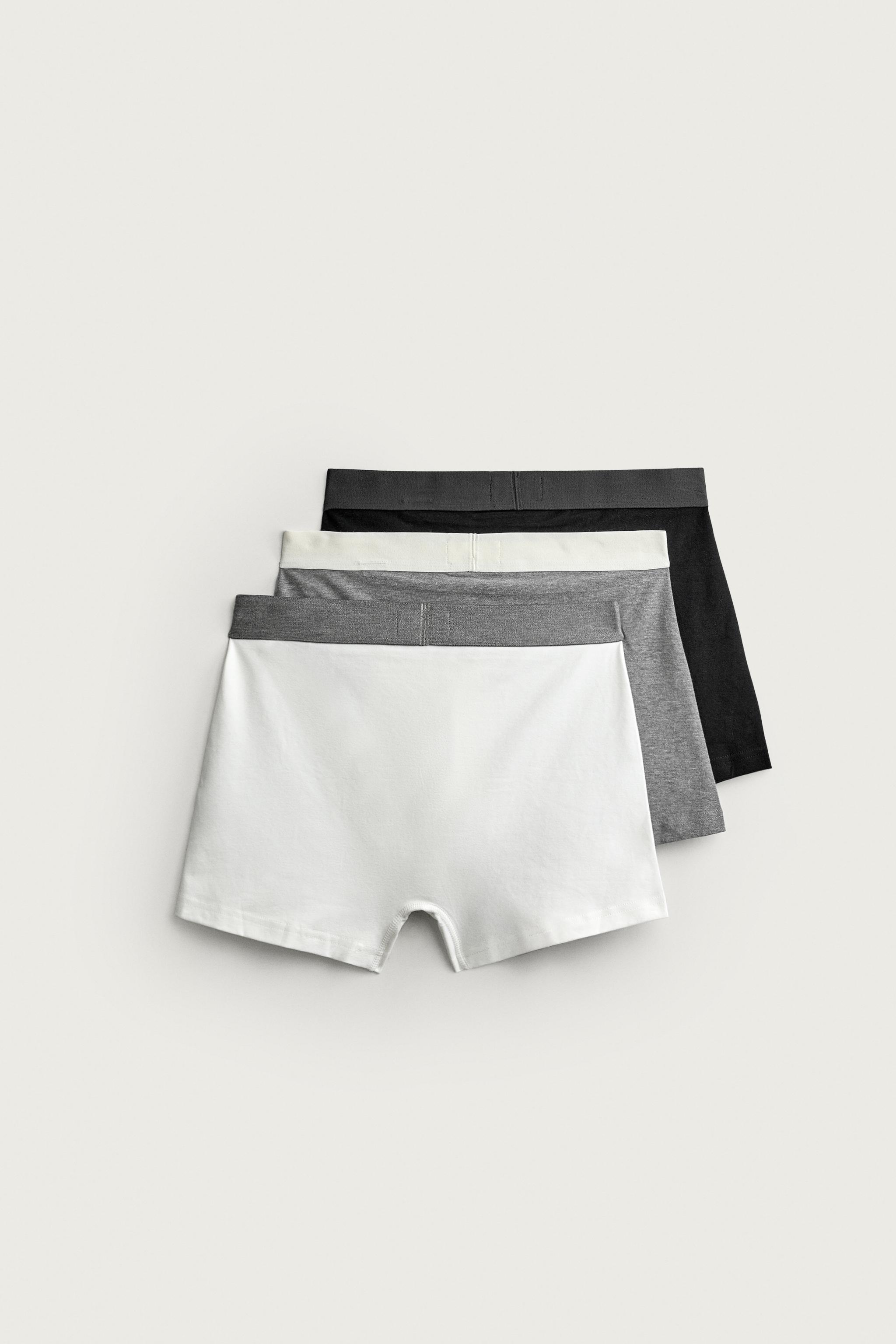 SOFT BOXER BRIEFS - PACK OF 3