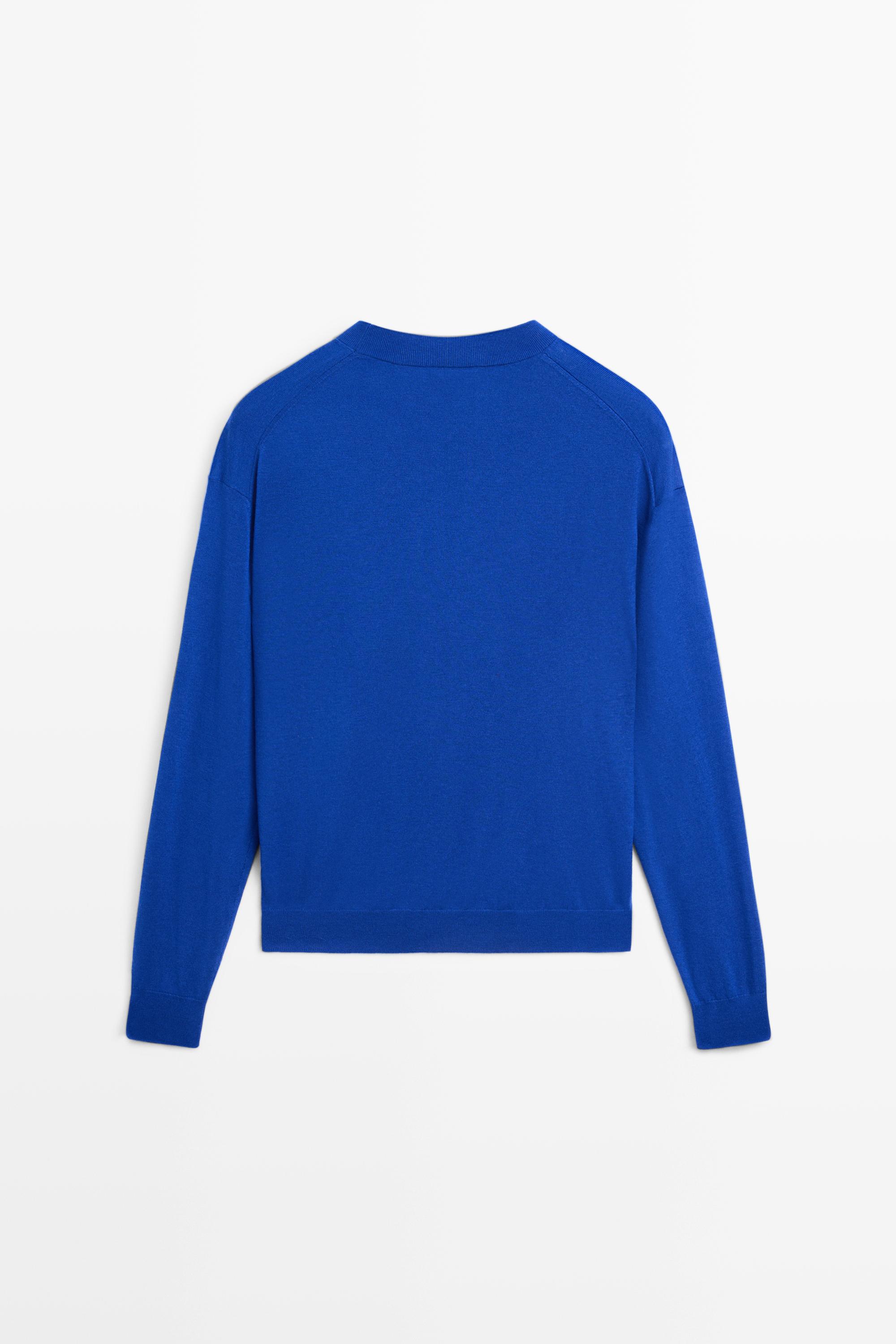 Pull en maille fine à col rond