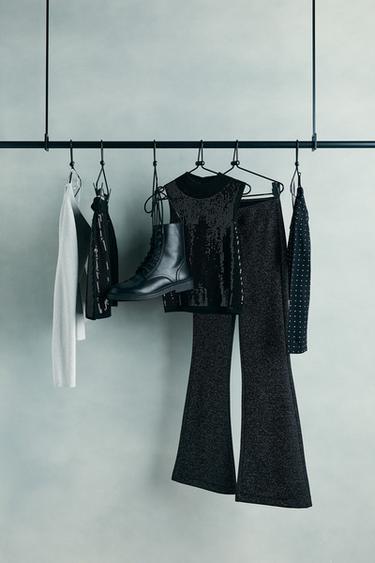 Zara LOOK - Ecru / Blue