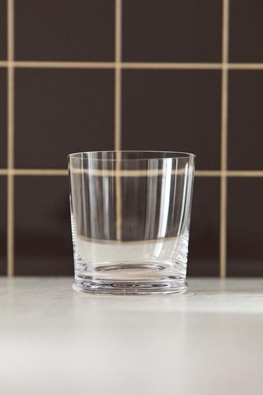 Zara TRANSPARENT GLASS TUMBLER - 990