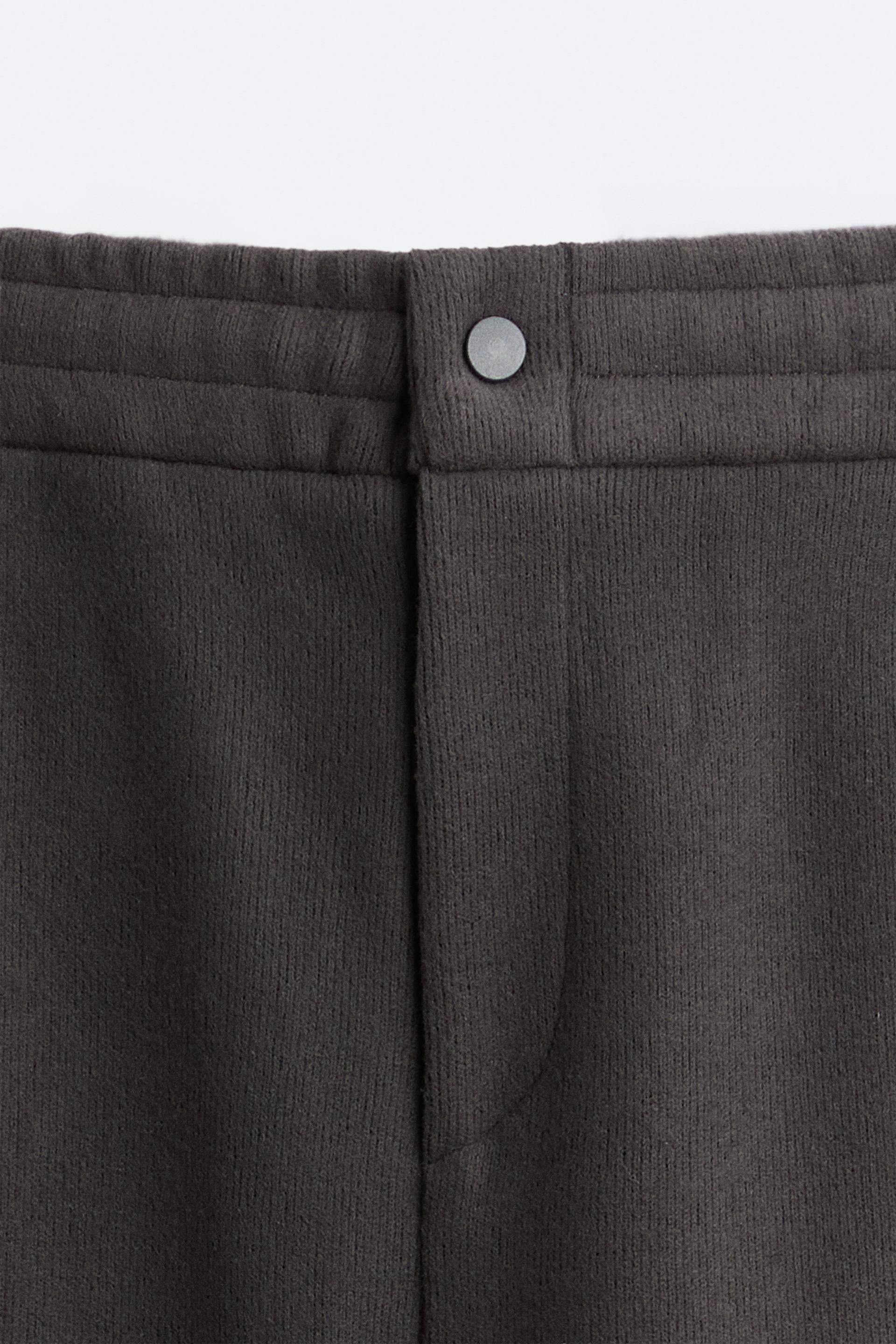 WIDE FIT PANTS - Anthracite grey