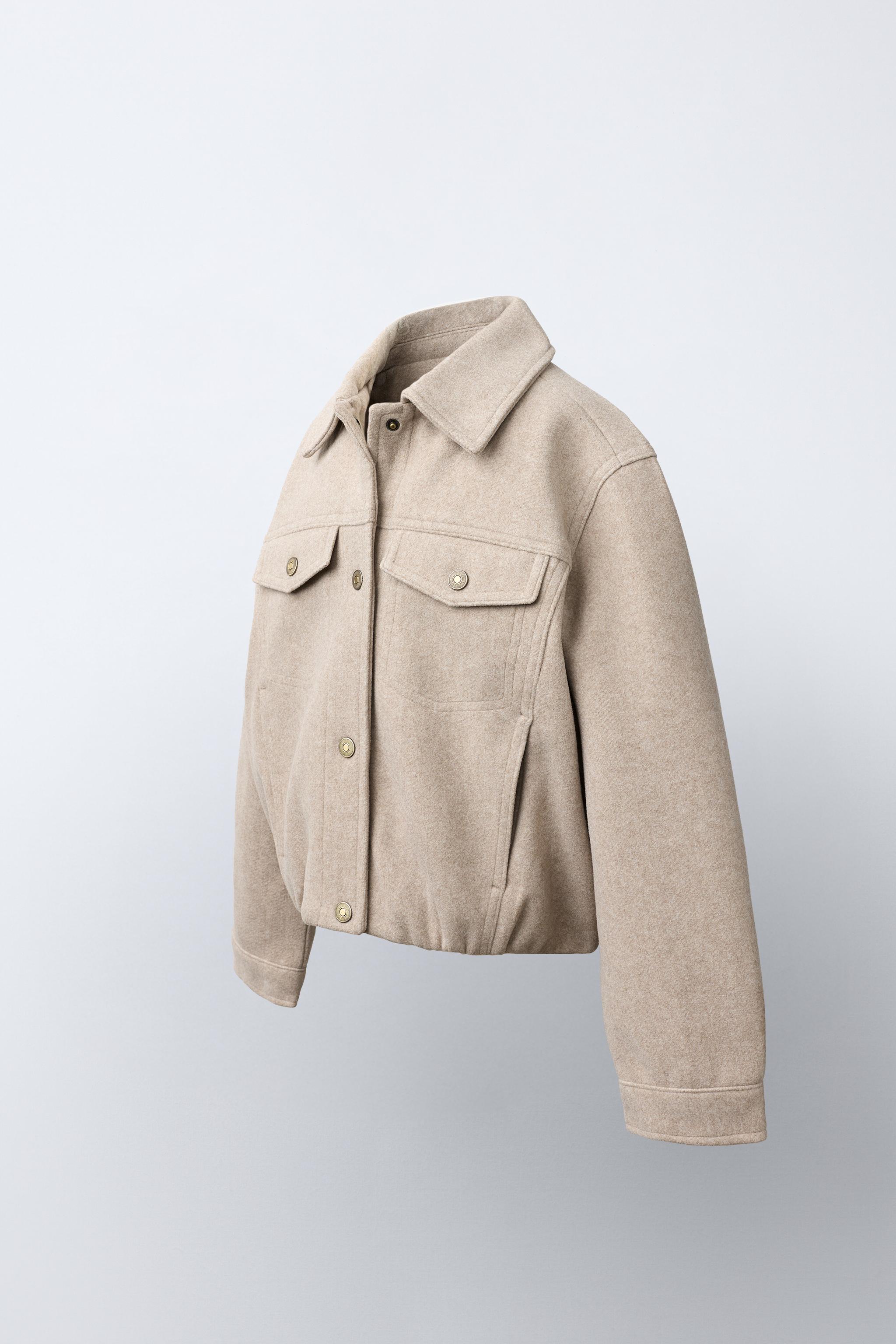 SOFT BUBBLE JACKET — Sand