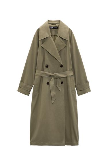 BASIC TRENCH COAT WITH BELT