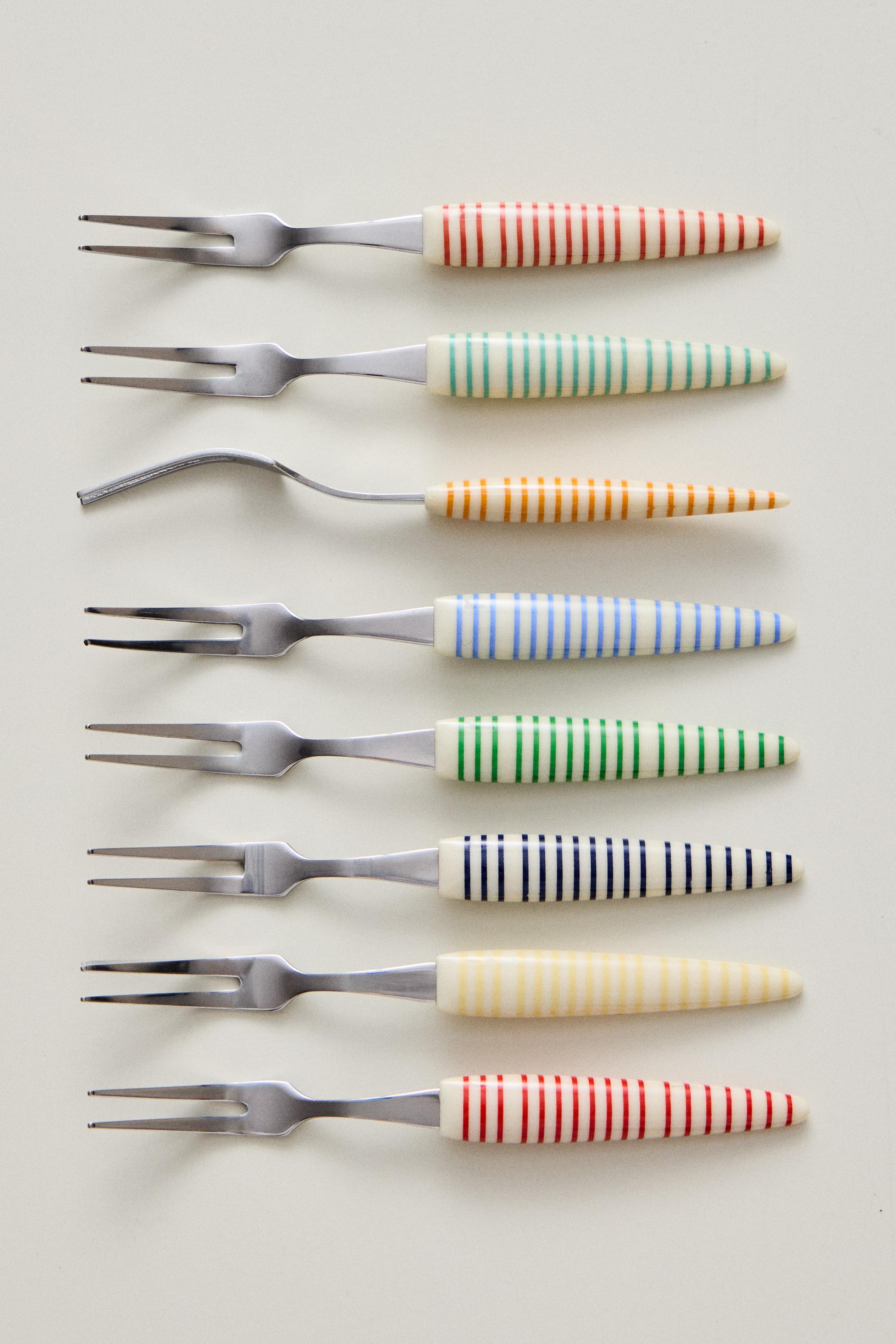 Zara STRIPED APPETIZER PICKS (PACK OF 8) — фото 5