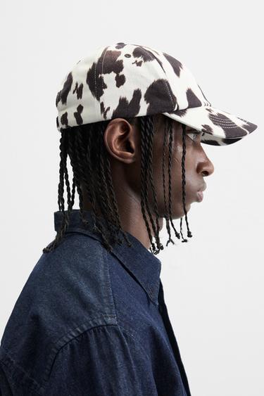 CASQUETTE À IMPRIMÉ ANIMAL - Blanc de Zara - Image 1