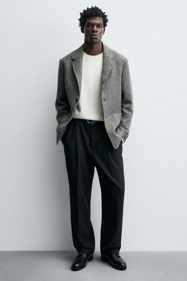 SAPATO DE COURO SOCIAL - Preto da Zara - Imagem 0