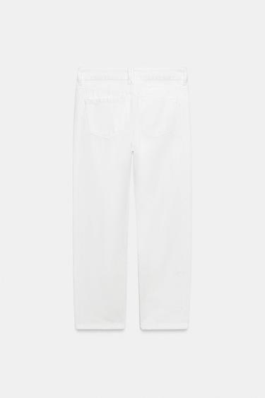 JEAN ZW COLLECTION CIGARETTE TAILLE MOYENNE - Blanc de Zara - Image 5