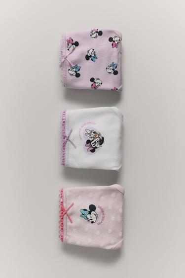 2-6 TAHUN/ PAKET TIGA CELANA DALAM MINNIE MOUSE & DAISY© DISNEY - Mauve dari Zara