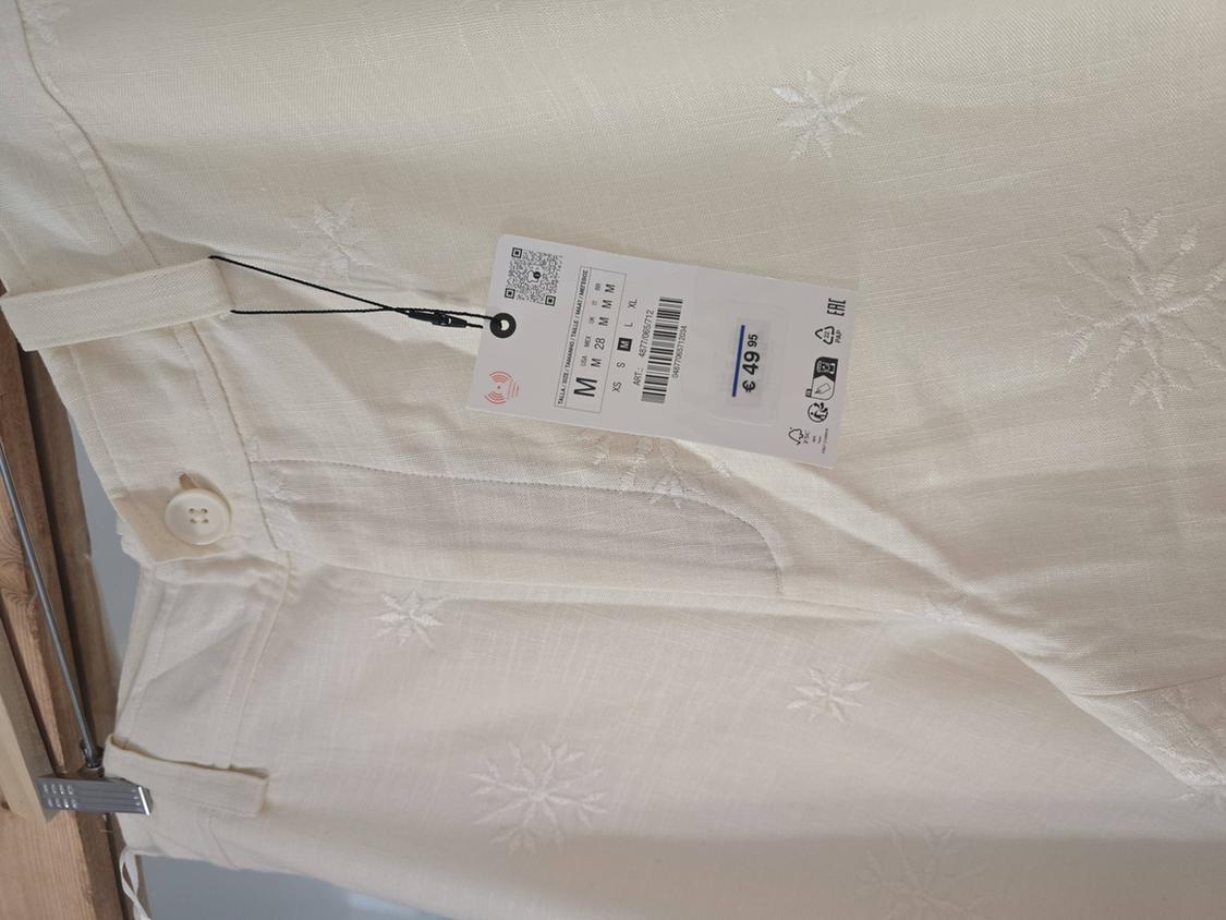 ZW COLLECTION EMBROIDERED TROUSERS - Image 4