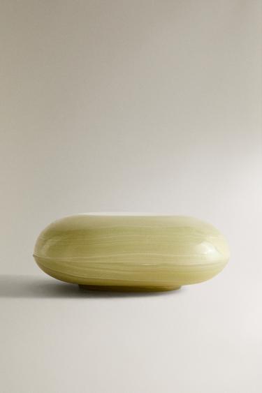 OVAL ONYX BOX I COLIN KING - Cream by Zara