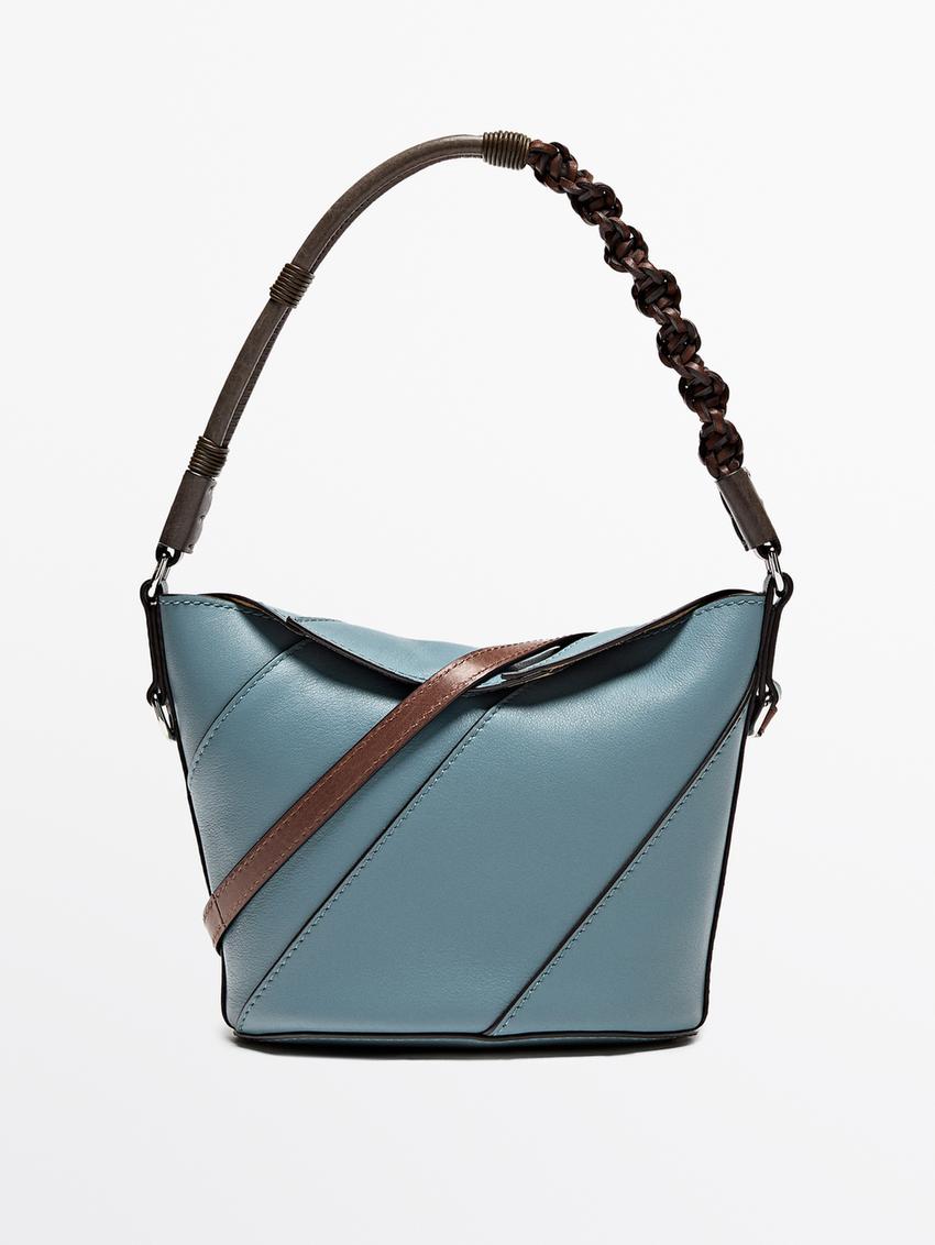 Nappa leather crossbody bag Clearance
