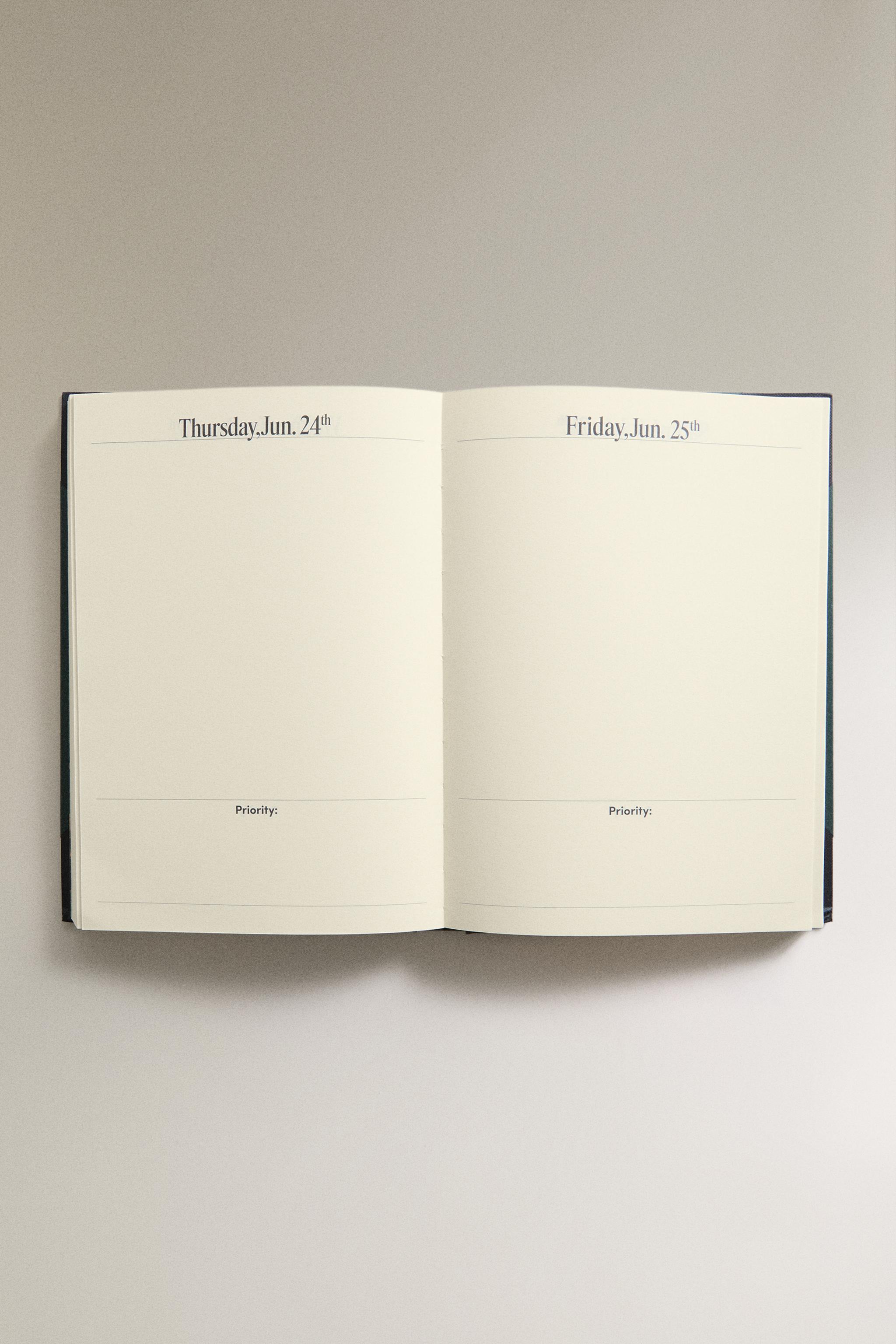 AGENDA VUE JOURNALIÈRE