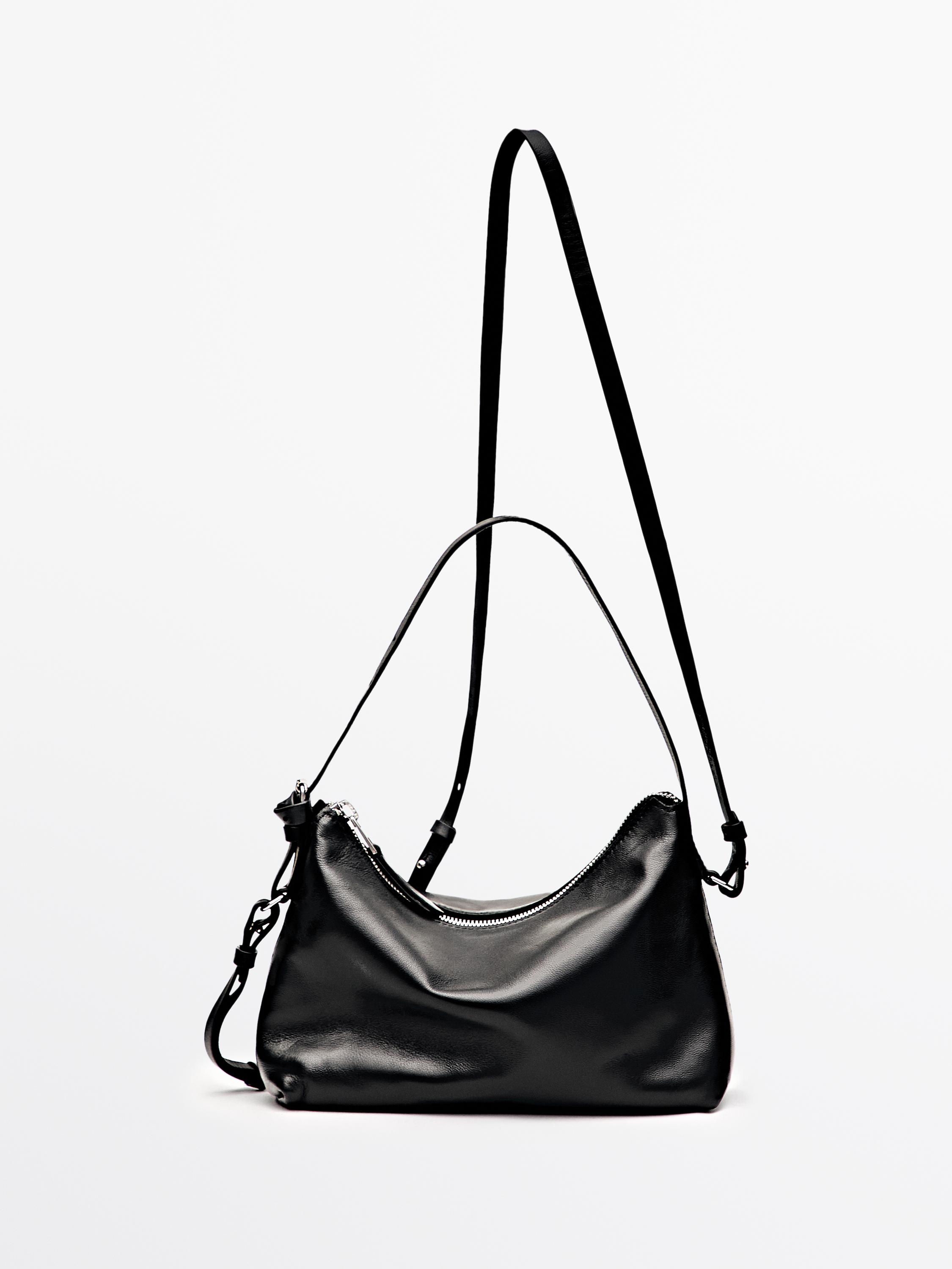 Small nappa leather bag