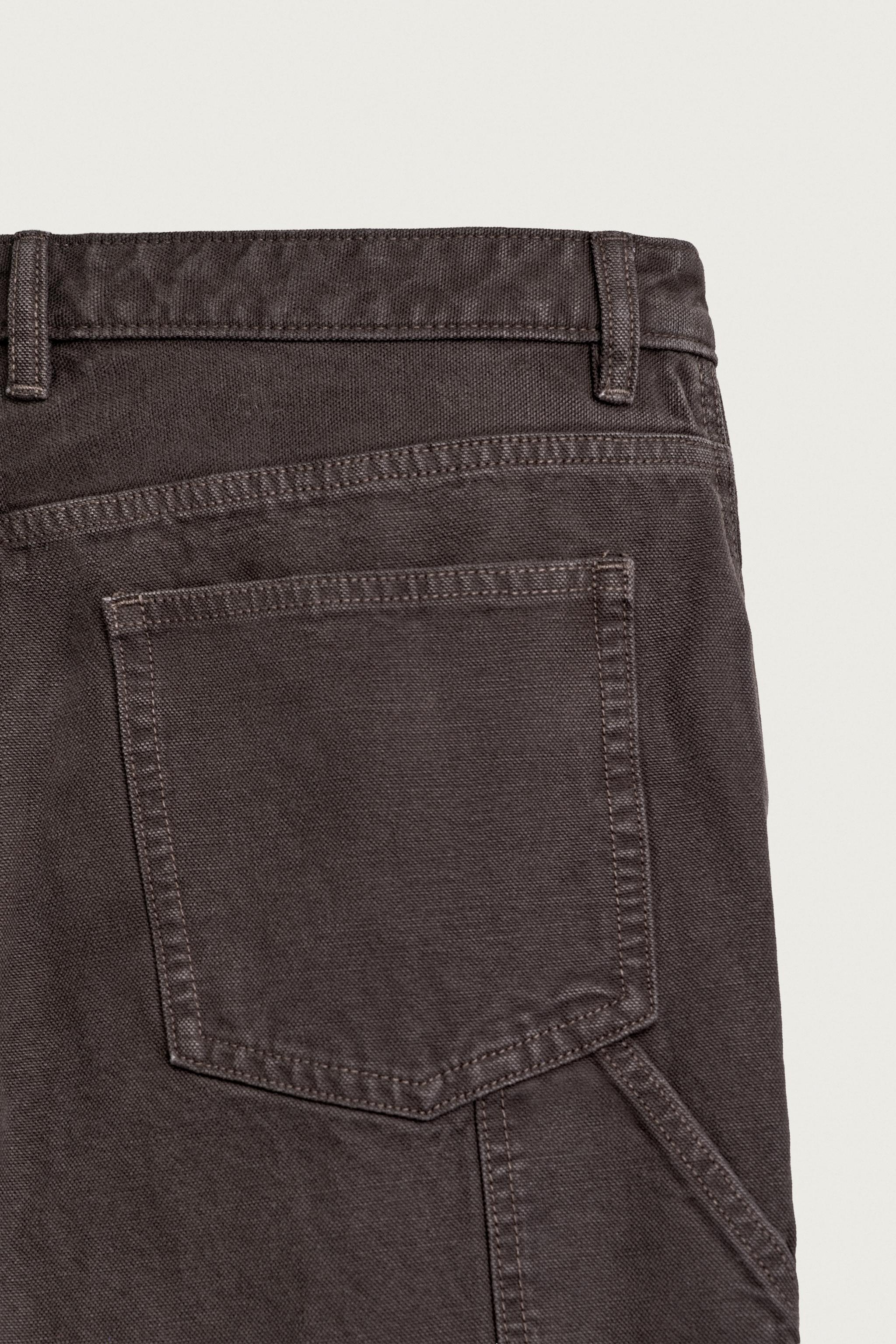 PANTALON STRAIGHT FIT POCHE CARPENTIER