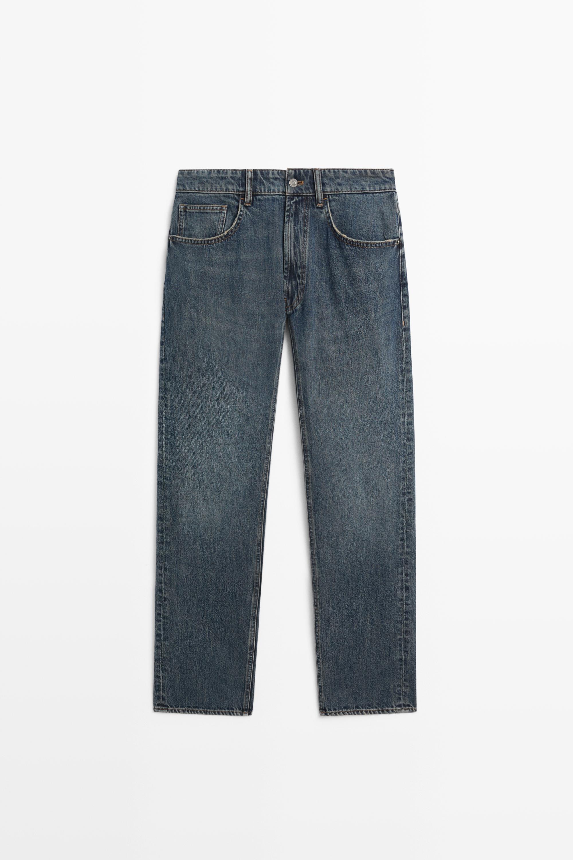Tapered fit jeans — Blue