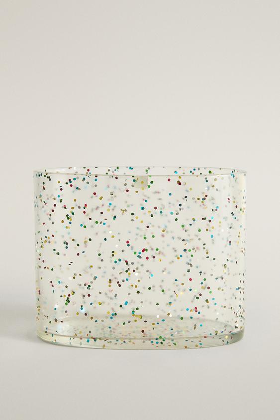 VASO CEPILLO DIENTES INFANTIL RESINA GLITTER - Multicolor de Zara - Imagen 0