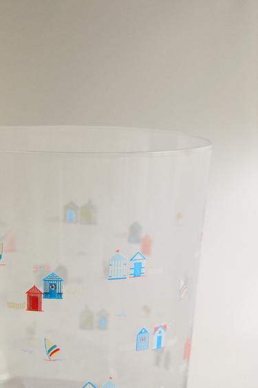 TRANSFER GLASS TUMBLER - Blue by Zara - Image 4