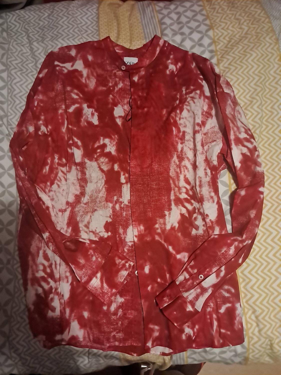 TIE-DYE PRINT SHIRT - Image 3