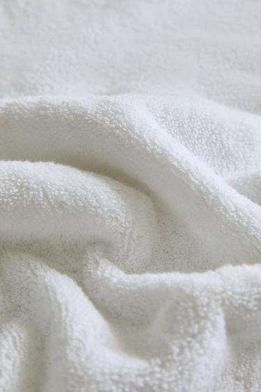 (700 GXM²) SERVIETTE DE BAIN COTON EXTRA-DOUX - Blanc de Zara - Image 3