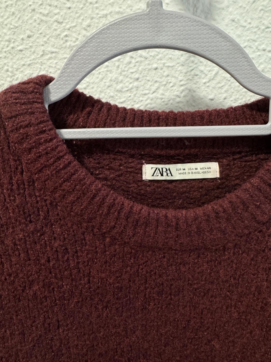 EMBROIDERED SWEATER WITH SLOGAN - Image 2