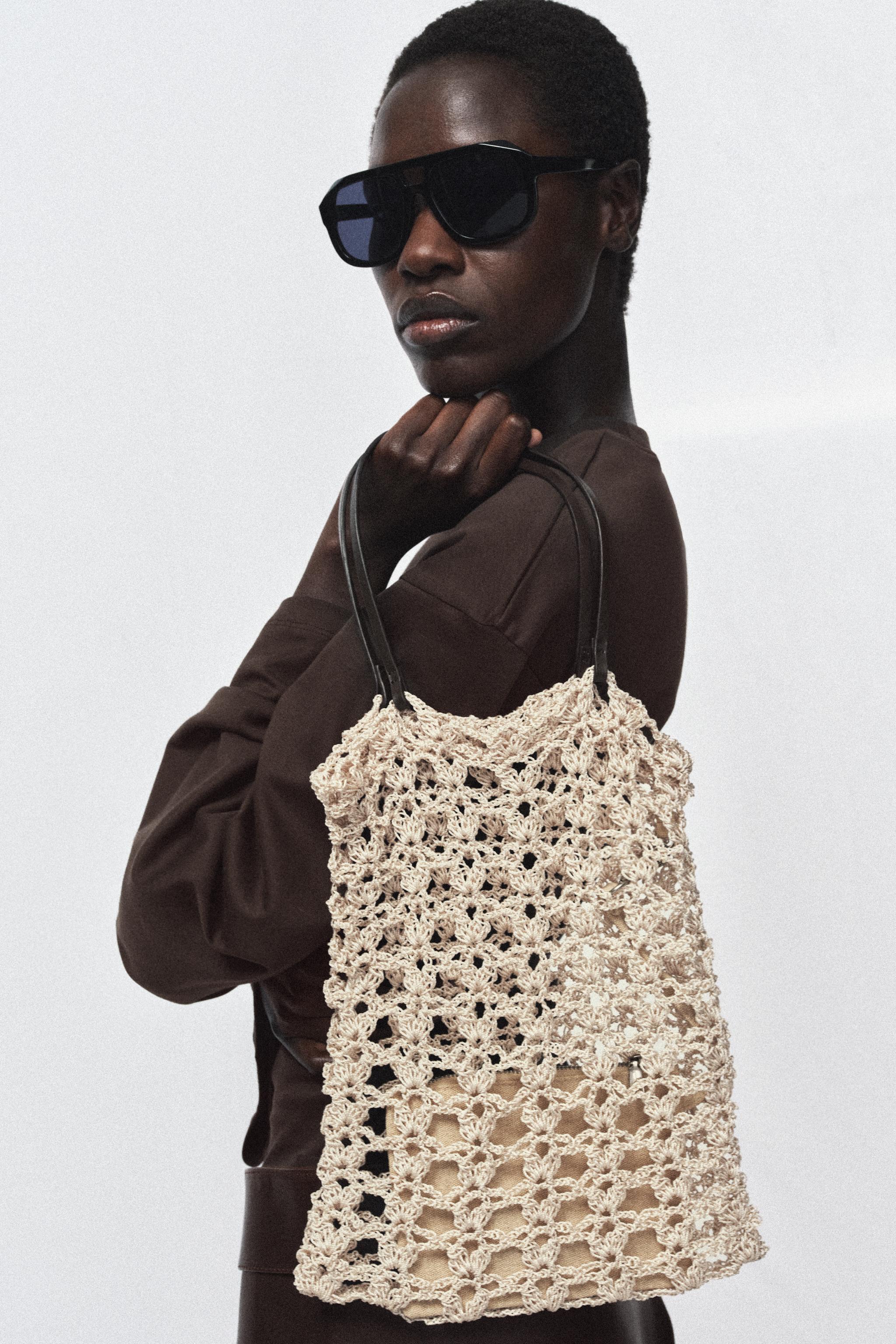 MINI SAC SHOPPER EN CROCHET