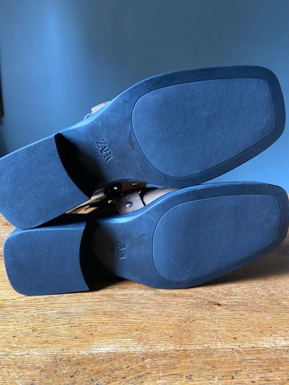 LEATHER BIKER CLOGS - Image 7