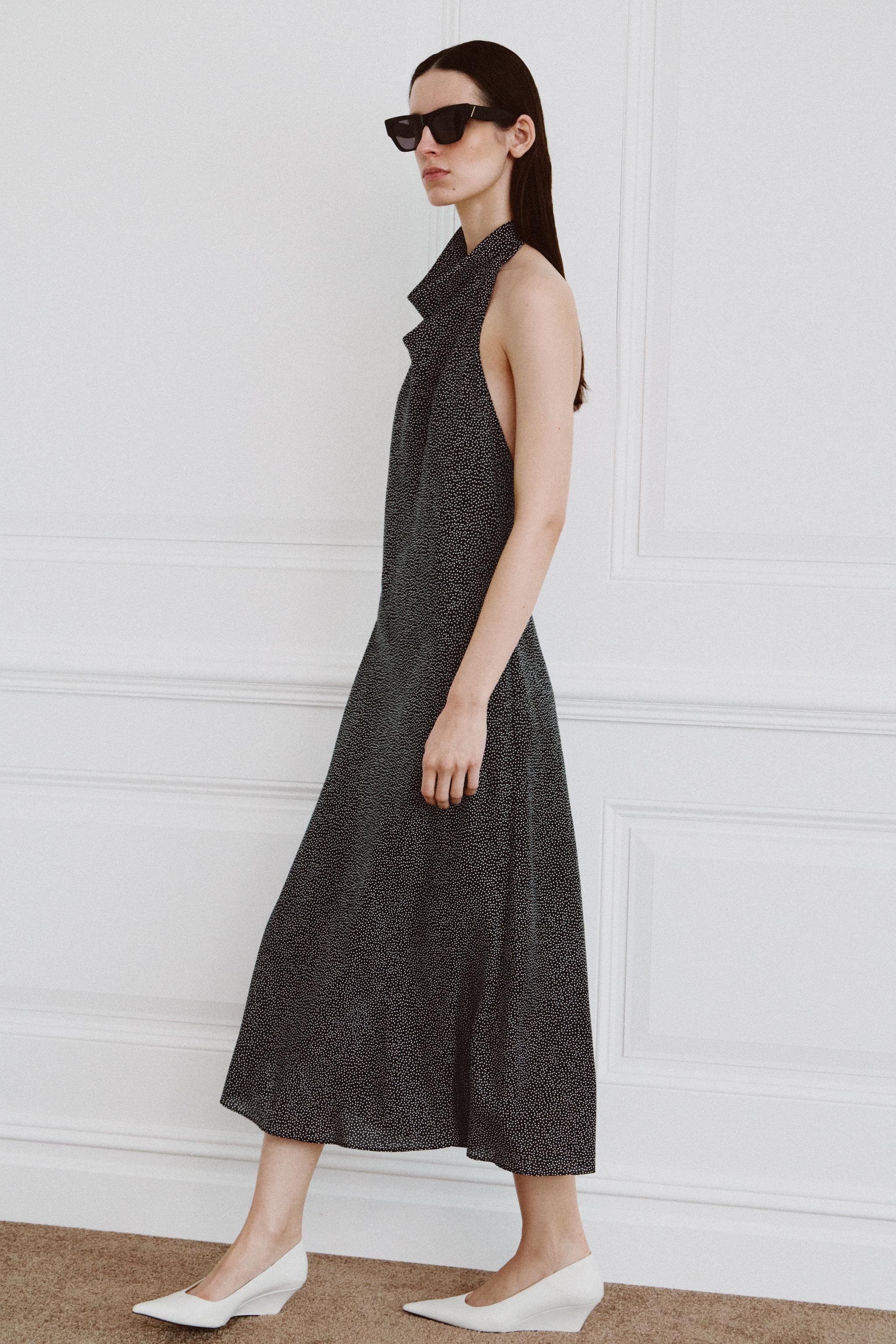 ZW COLLECTION HALTER PUANTİYE ELBİSE - Görsel 5