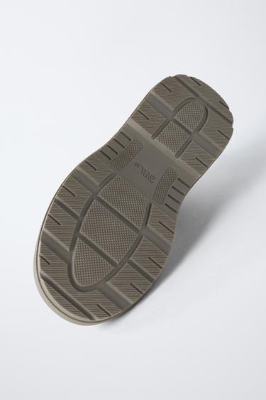 LINED BOOTS - Grey by Zara - Image 6