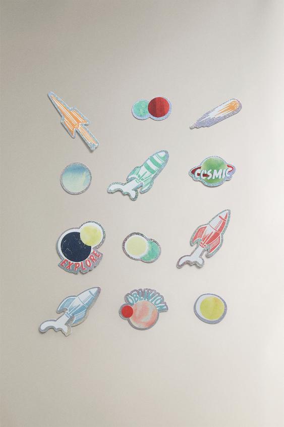 ADESIVOS INFANTIS ESPAÇO - Multicolor da Zara - Imagem 0