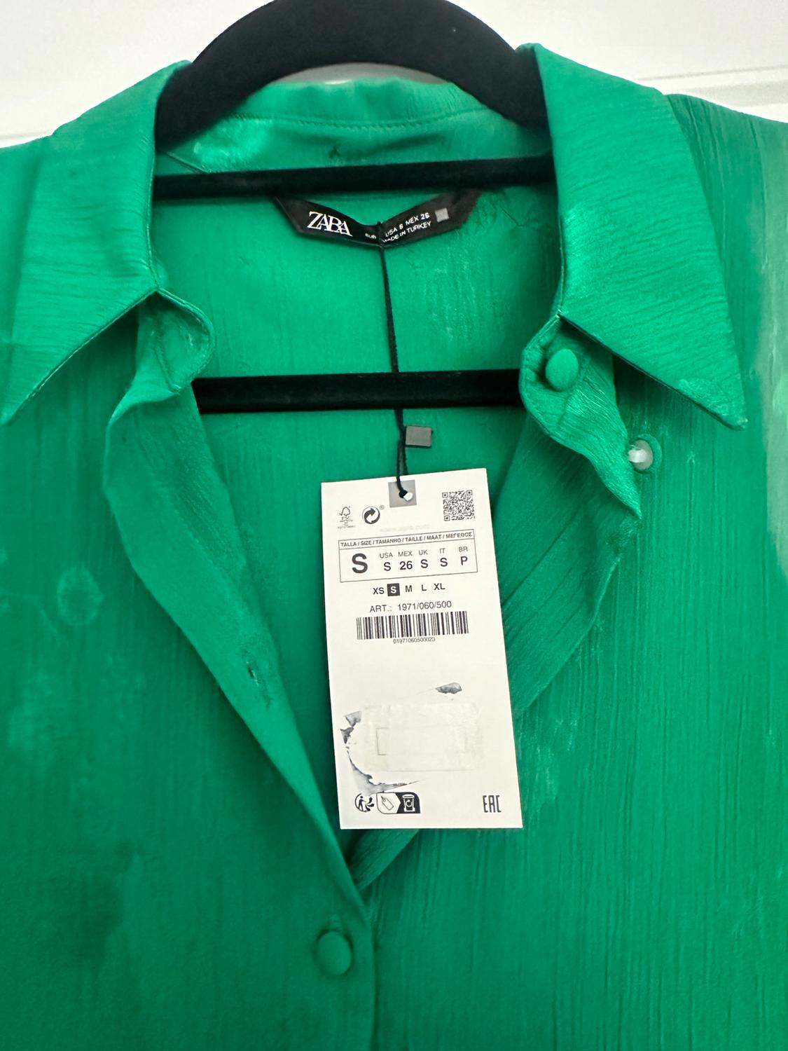CAMISA OVERSIZE CUADRO VICHY - Image 5