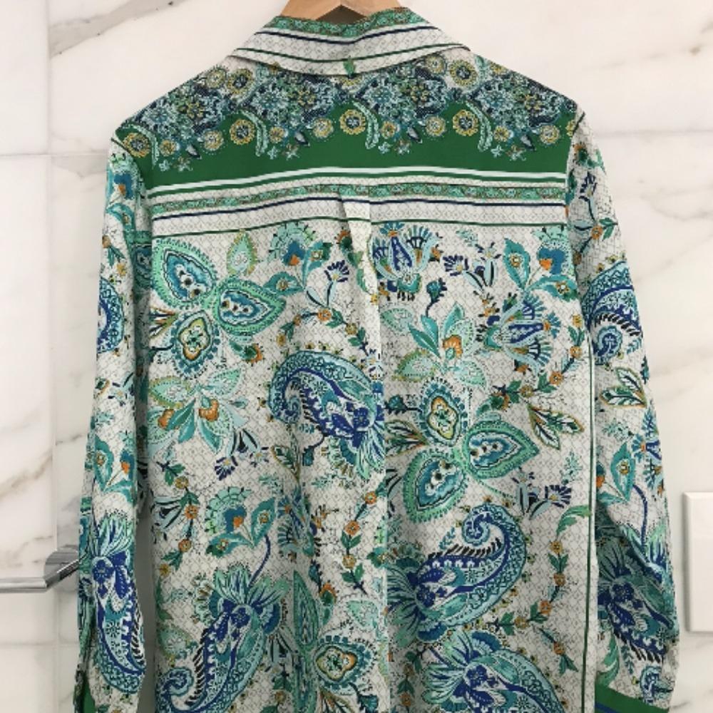 FLOWY PRINTED SHIRT - Image 2