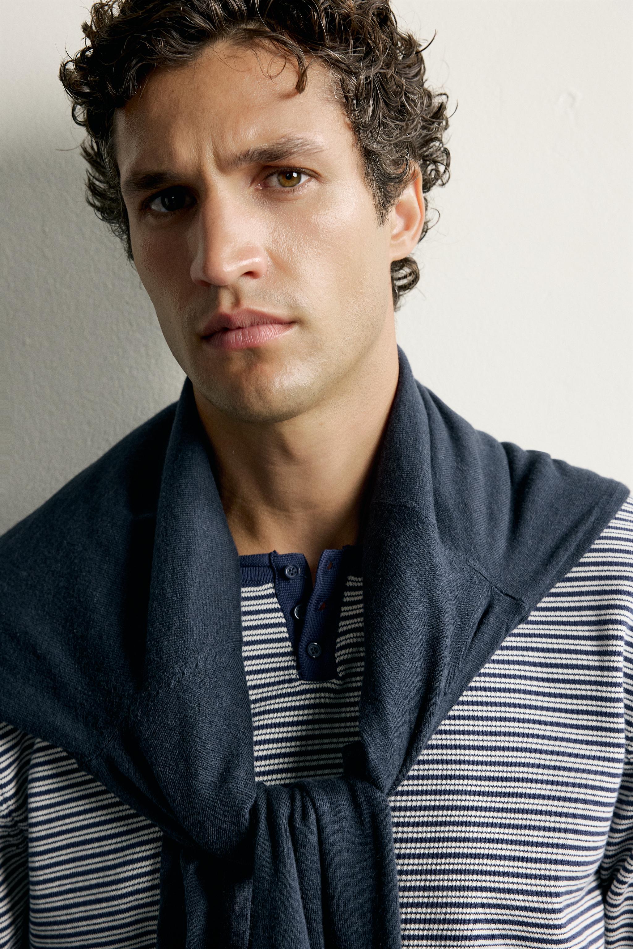 HENLEY KNIT T-SHIRT - thumbnail 5