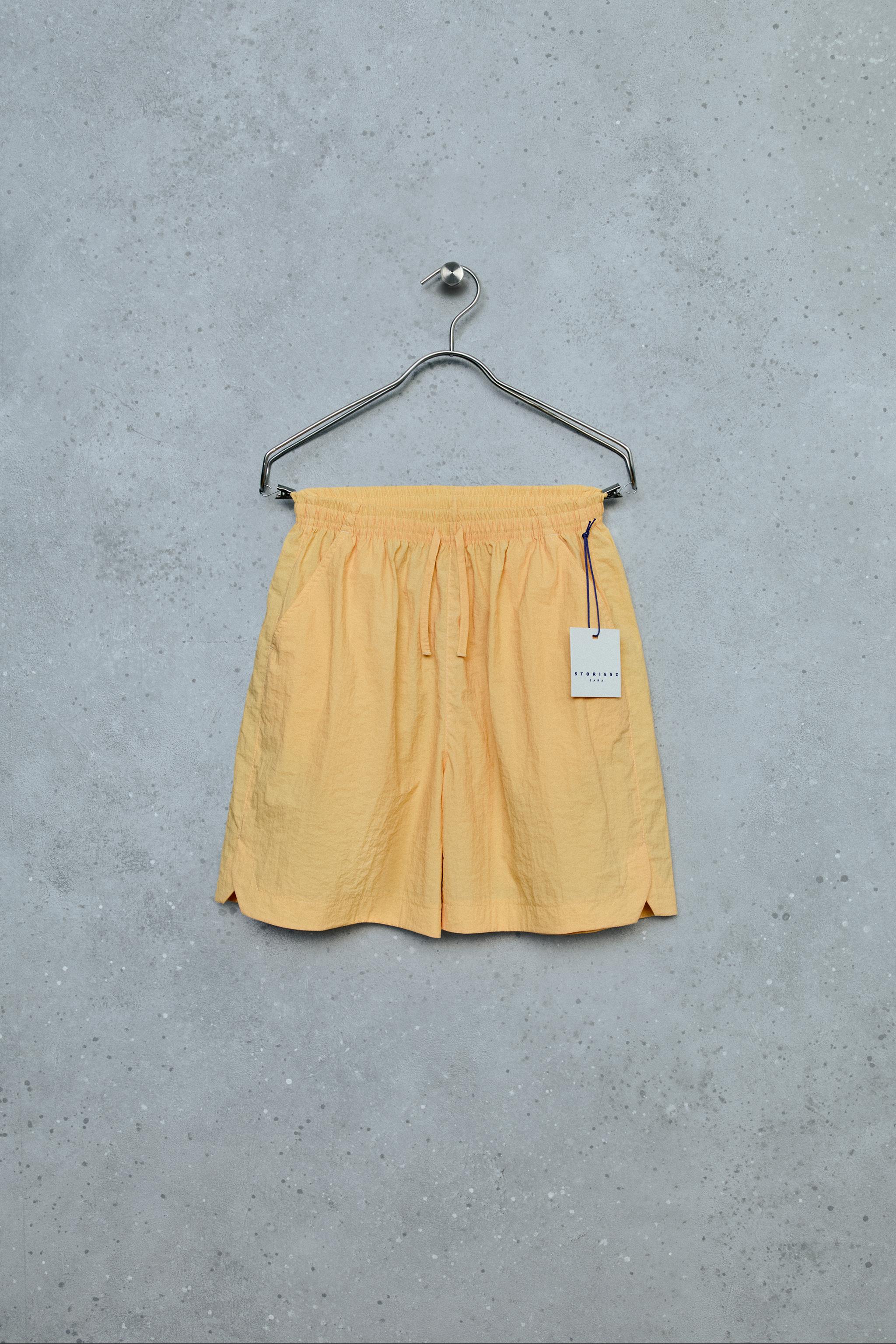 STORIESZ - NYLON SHORTS — Vanilla