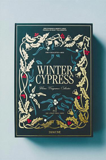 WINTER CYPRESS GIFT CHEST SET (SET OF 2) — whisky 1