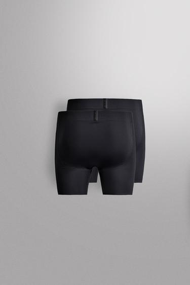 TECHNICAL BOXER SHORTS 2-PACK — Black 2