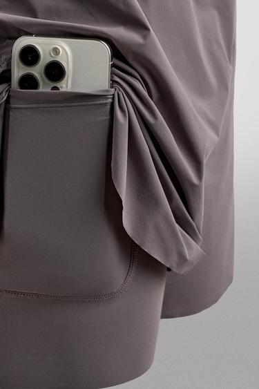SHORT DE RUNNING 2 EN 1 - Violet de Zara - Image 9