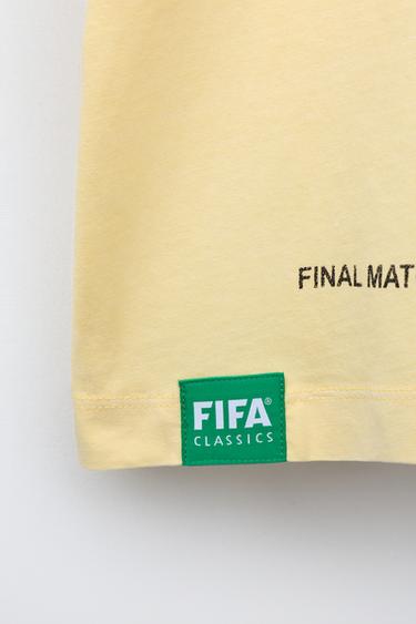 FIFA WORLD CUP ™ 1986 PRINTED T-SHIRT - Yellow by Zara - Image 3
