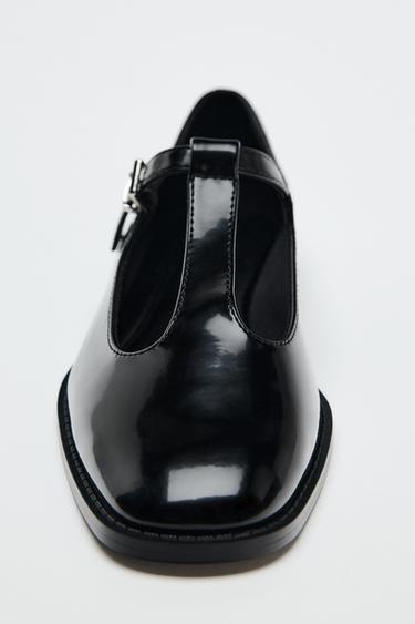 FLAT SLINGBACK SHOES - Black by Zara - Image 3