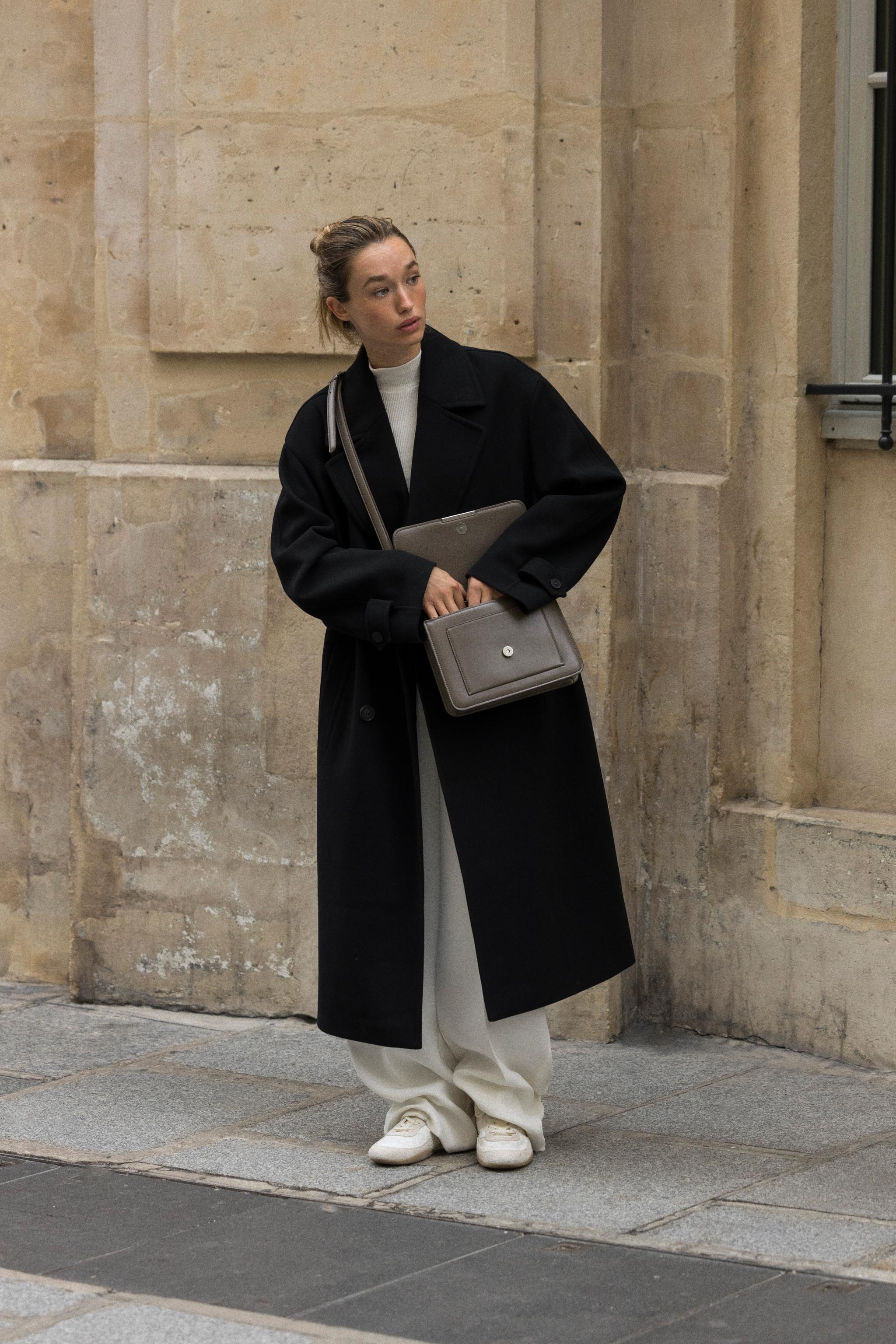 YUMUŞAK OVERSIZE KABAN - Görsel 3