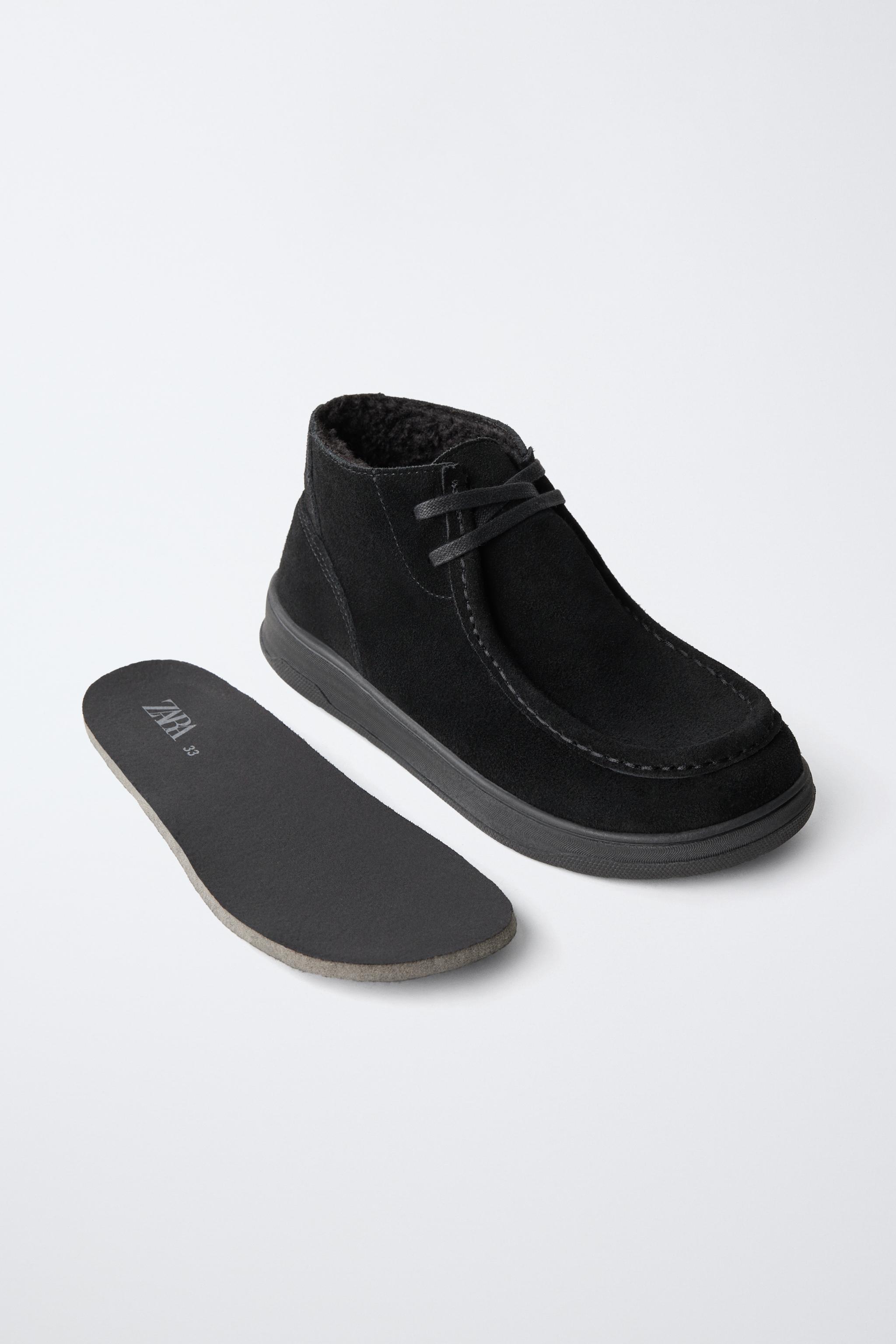 BOTTINES BAREFOOT LACETS CUIR