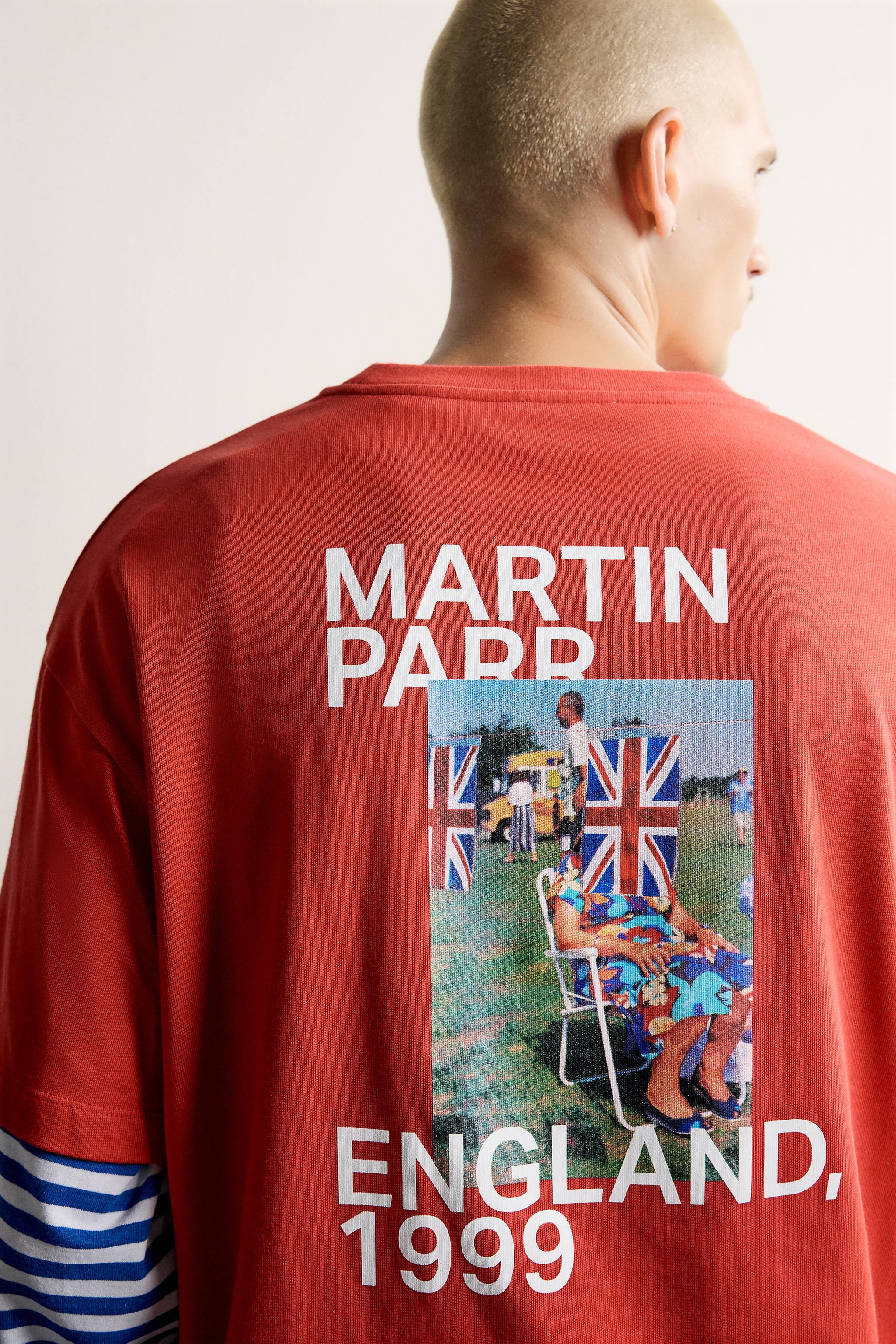 ENGLAND 1999 PHOTO T-SHIRT ©MARTIN PARR @ DMB
