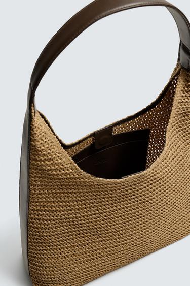 SAC SHOPPER TRESSÉ - Blanc écru de Zara - Image 5