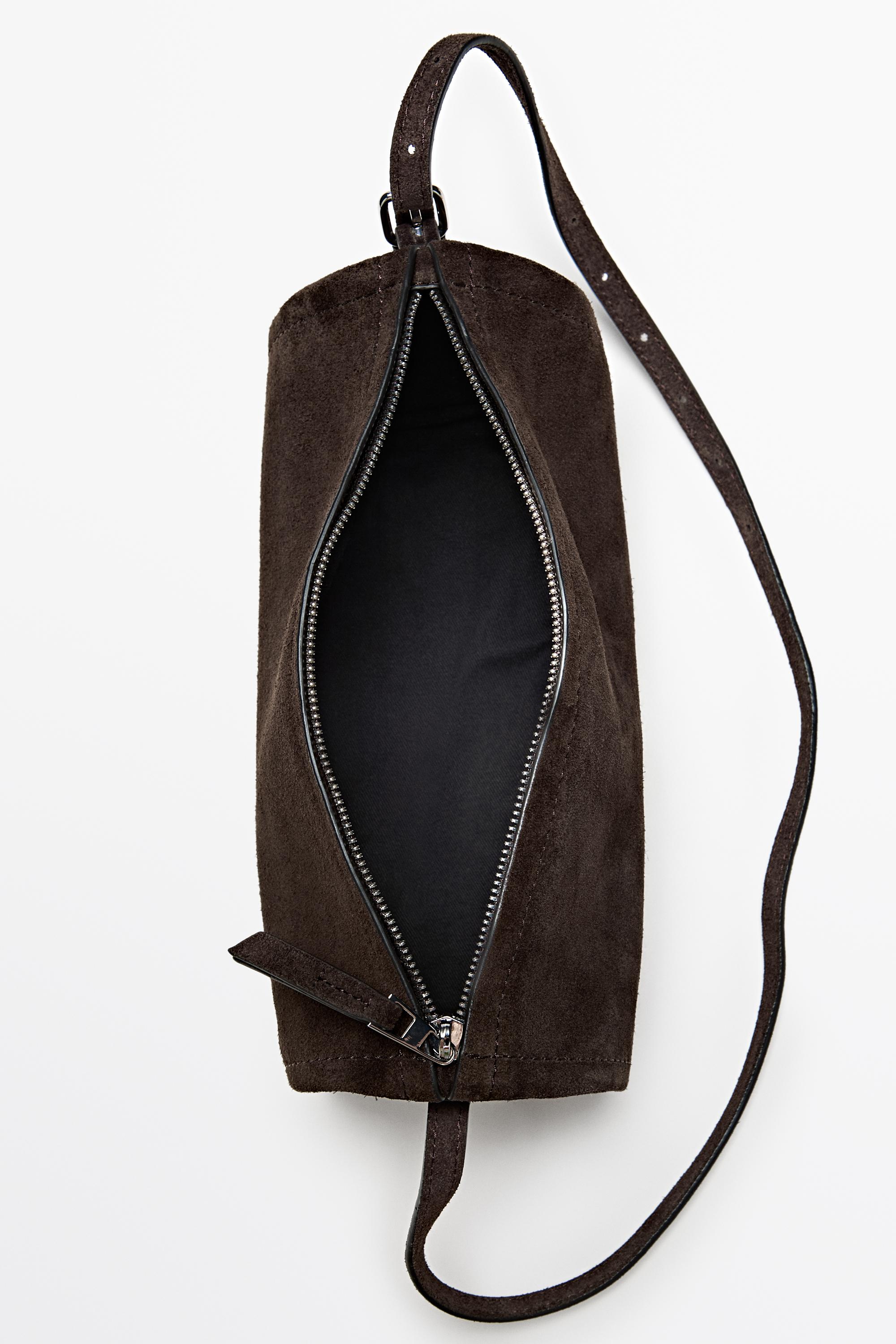 Sac à bandoulière en croûte de cuir