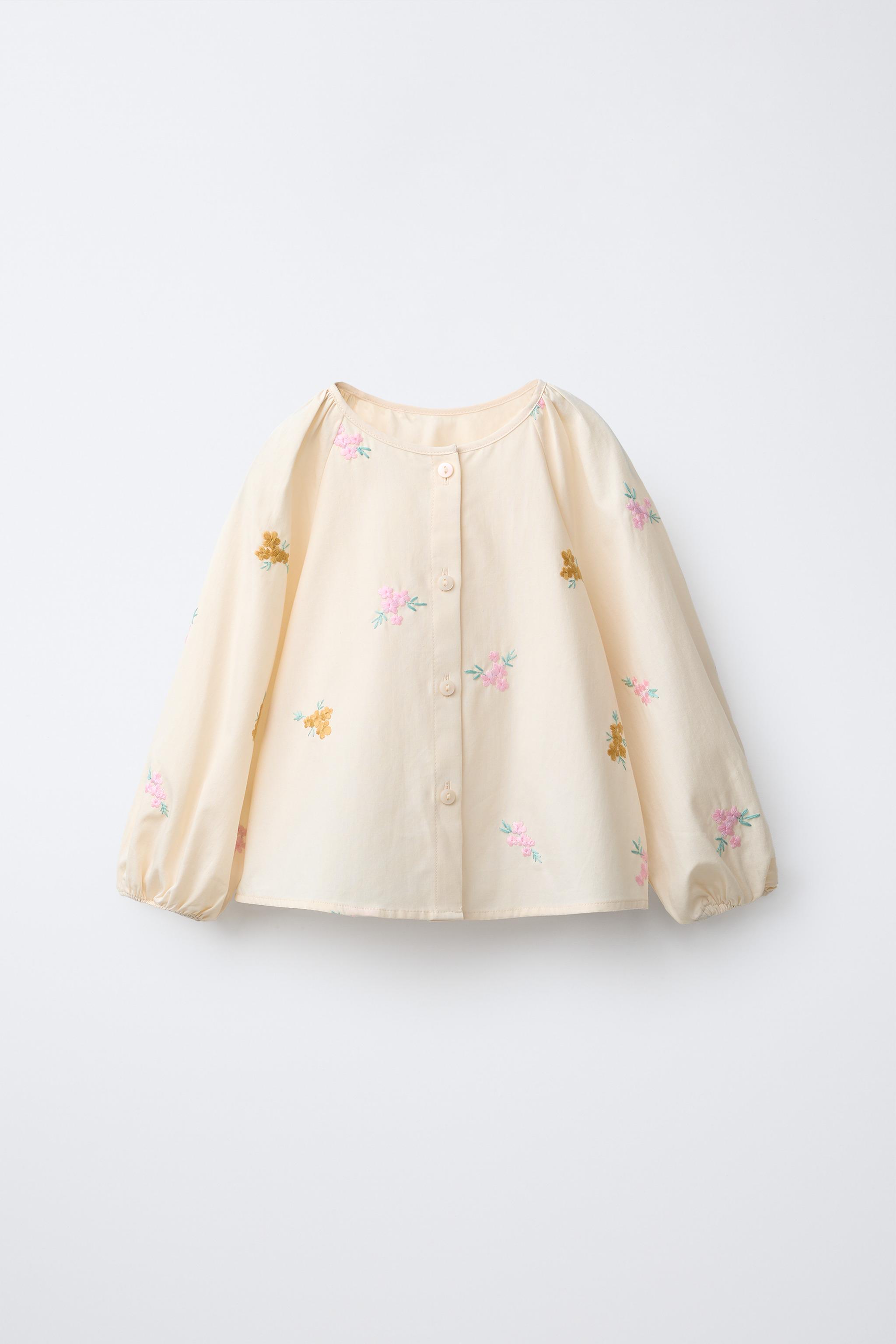EMBROIDERED FLORAL SHIRT