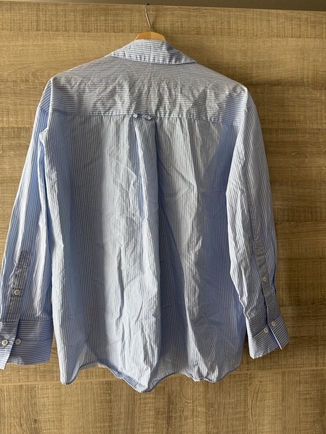 BIRD PRINT STRIPED SHIRT - Image 4