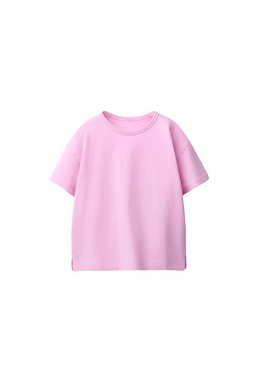 PLAIN T-SHIRT - Pink by Zara