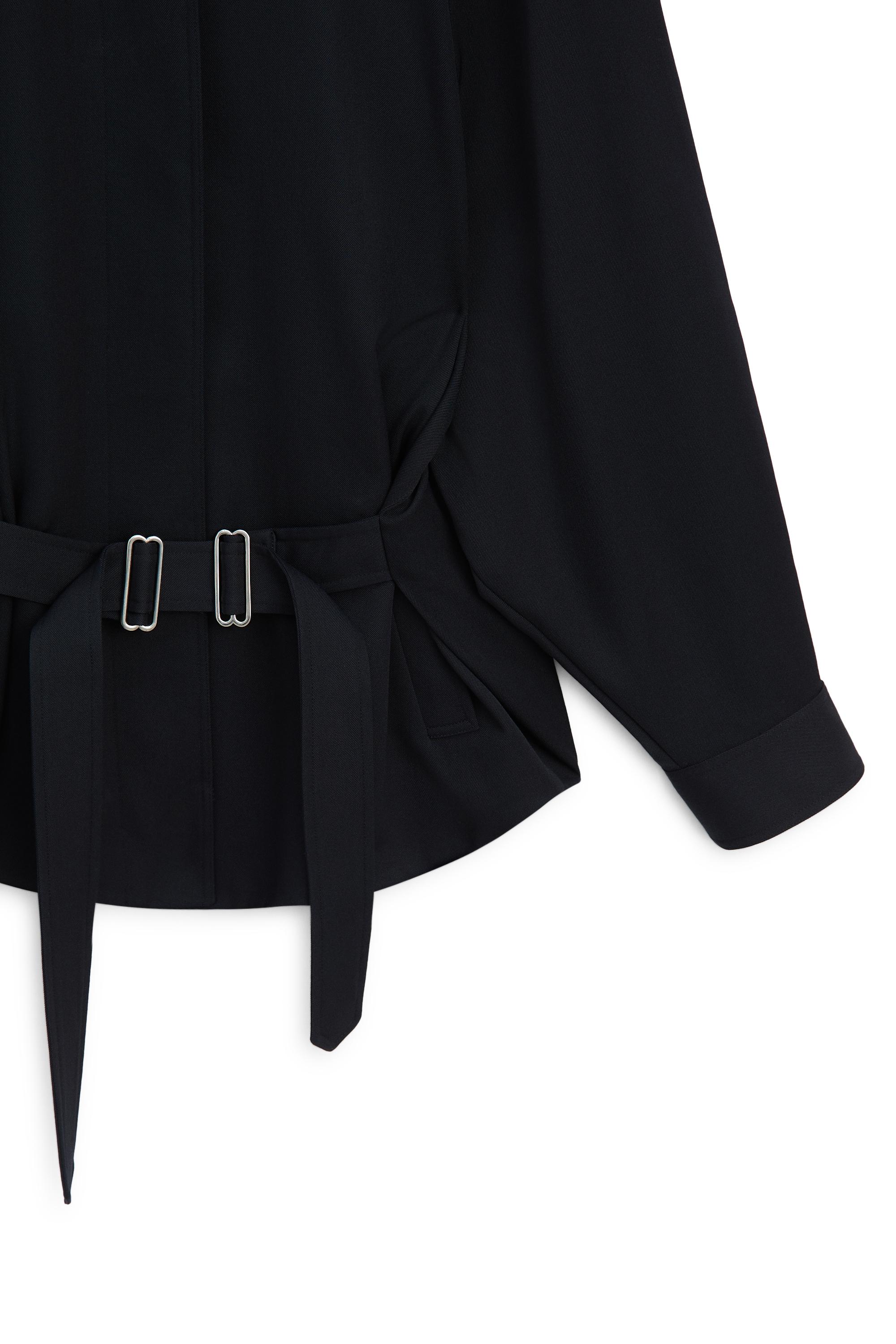 100% wool jacket with belt detail - LIMITED EDITION