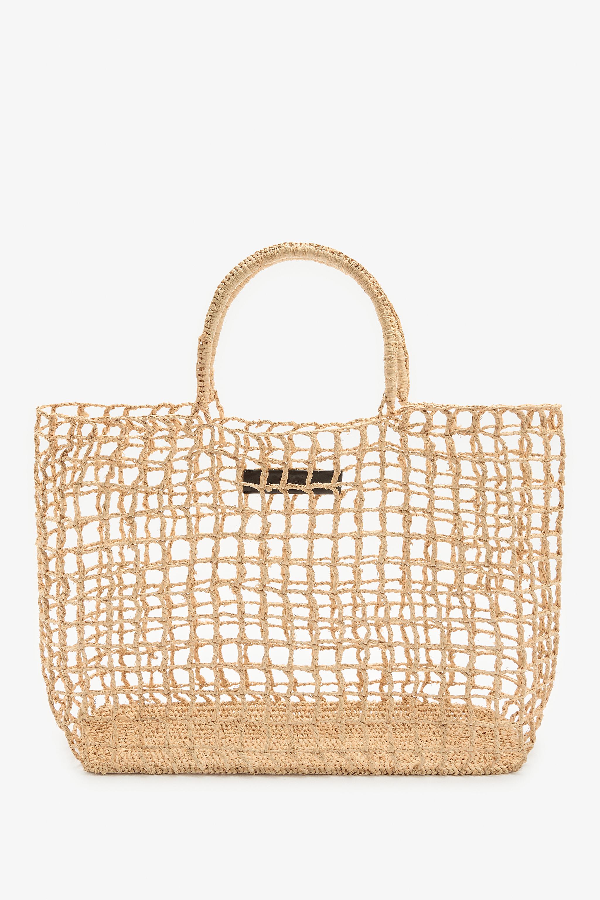 【ZARA】MAXI SHOPPER RAYAS PIEL LIMITED EDITION 6023/610/618 MAXI SHOPPER RAYAS PIEL LIMITED EDITION - Naranja | ZARA Chile