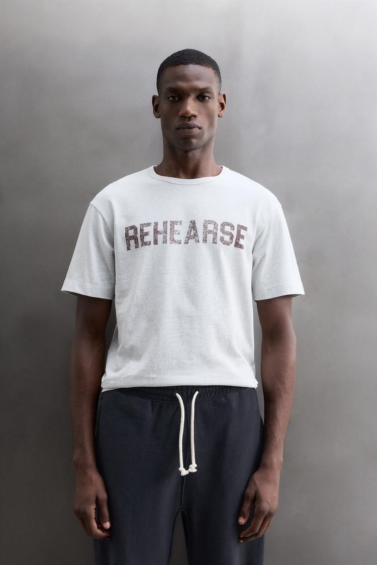 PRINTED COTTON T-SHIRT
