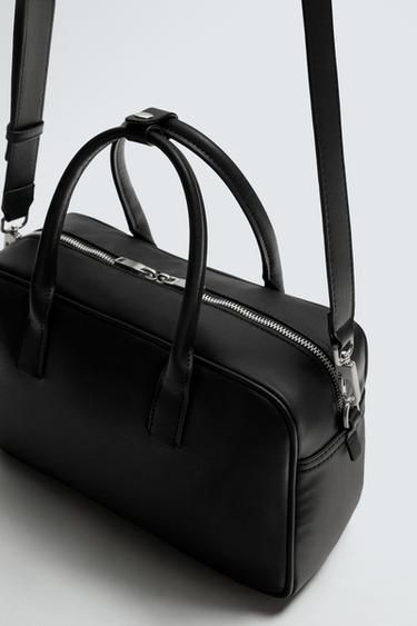 PLAIN HANDBAG - Black by Zara - Image 4